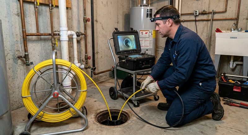 Cctv Plumbing Inspection in Marietta, GA