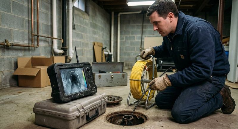 Drain Camera Inspection in Jupiter, FL