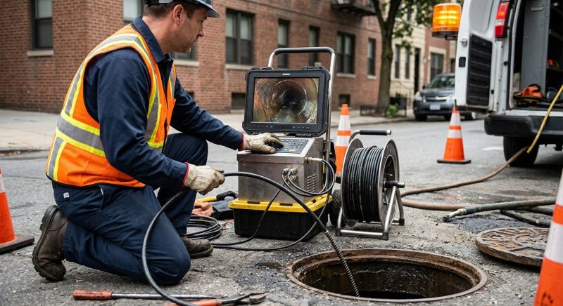 Sewer Line Camera Service in Katy, TX