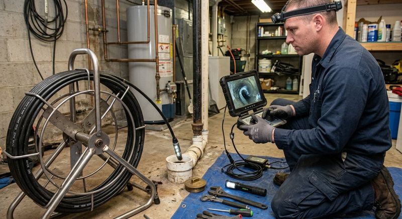 Cctv Plumbing Inspection in Myrtle Beach, SC