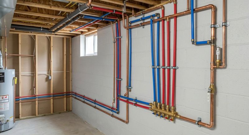 Copper Water Line Installation in Denver, CO