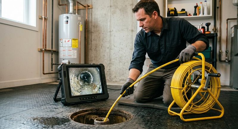 Drain Camera Inspection in Austin, TX