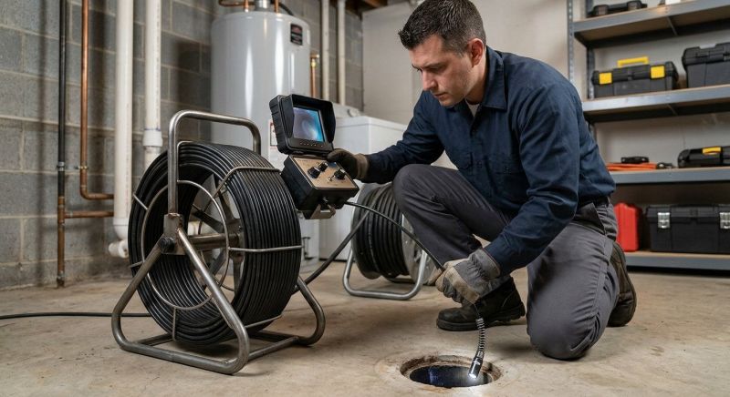 Drain Camera Inspection in Austin, TX