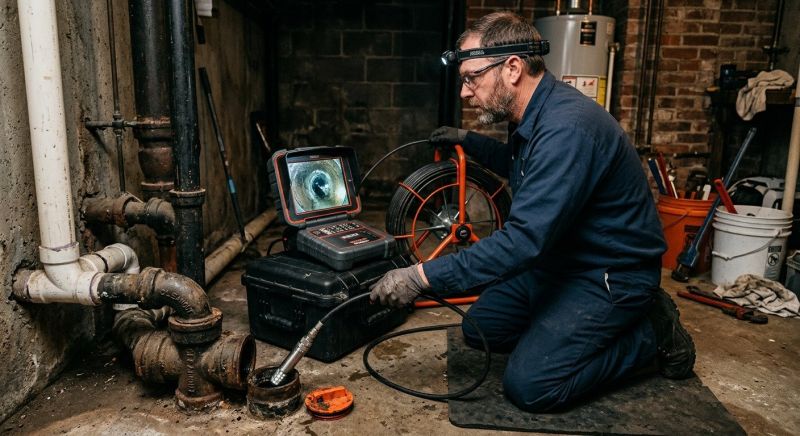 Drain Camera Inspection in Stuart, FL