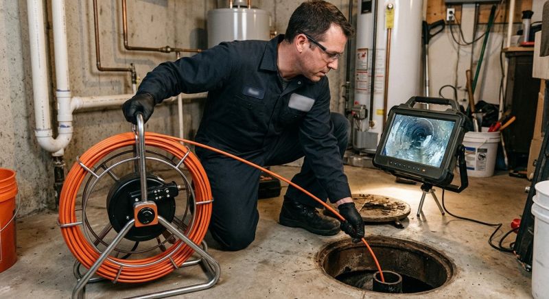 Sewer Scope Service in Fredericksburg, VA