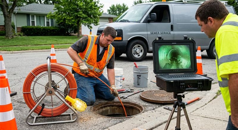Sewer Scope Service in Cary, NC